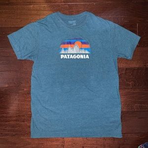 PATAGONIA blue shirt